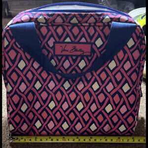 Vera Bradley- lunch bunch bag-cooler - Katalina Pink Diamonds-trendy Preppy